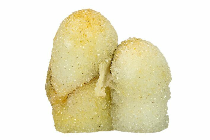 Sparkling Quartz Chalcedony Stalactite Formation - India #293053